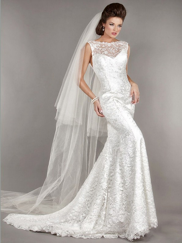 2015 Style A-line Straps Lace Mother of the Bride Dresses #GZ015