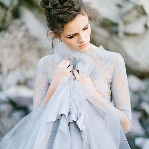 High Waist Tiered Layer Dress